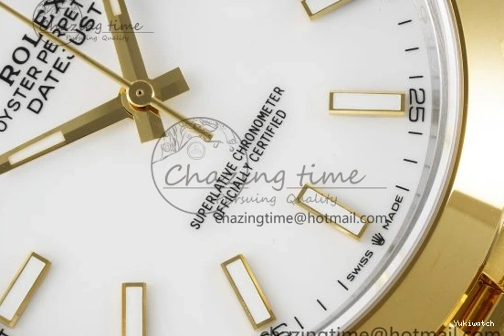 1:1 Polished SS DateJust Bezel 41 Dial Steel Edition on KING Bracelet White Jubilee VR3235 904L Best YG 0306